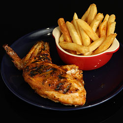 Chicken, chips and salad thumbnail