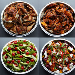 BBQ chicken and salad package thumbnail
