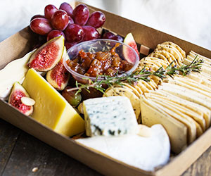 Gourmet cheese platter thumbnail
