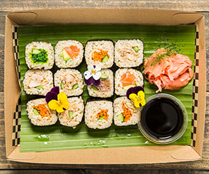 Brown rice sushi roll (Low Gluten) thumbnail