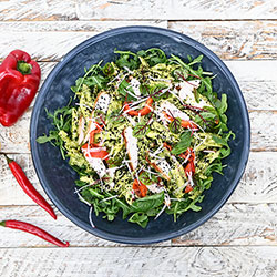 Chicken penne pasta salad thumbnail