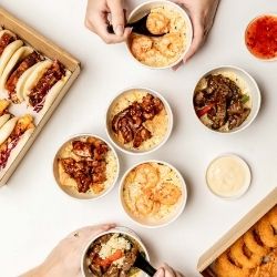 Egg fried rice bowls - mini thumbnail