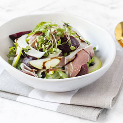Rocket, beetroot and prosciutto salad thumbnail