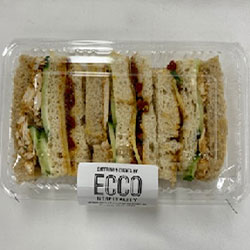Individual boxed finger sandwich thumbnail
