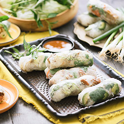 Mini rice paper rolls - serves up to 8 thumbnail